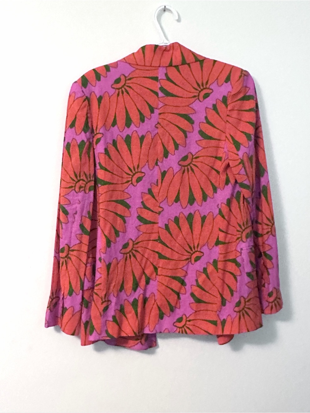 FARM Rio NWT Copacabana Blazer Pink Combo Floral size XS - Picture 5 of 11